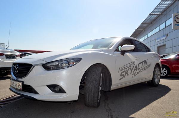 Тест-драйв новой Mazda6 в Пятигорске